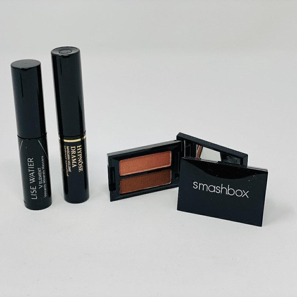 3PC Lancome&Lise mascaras/ Smashbox eyeshadow set